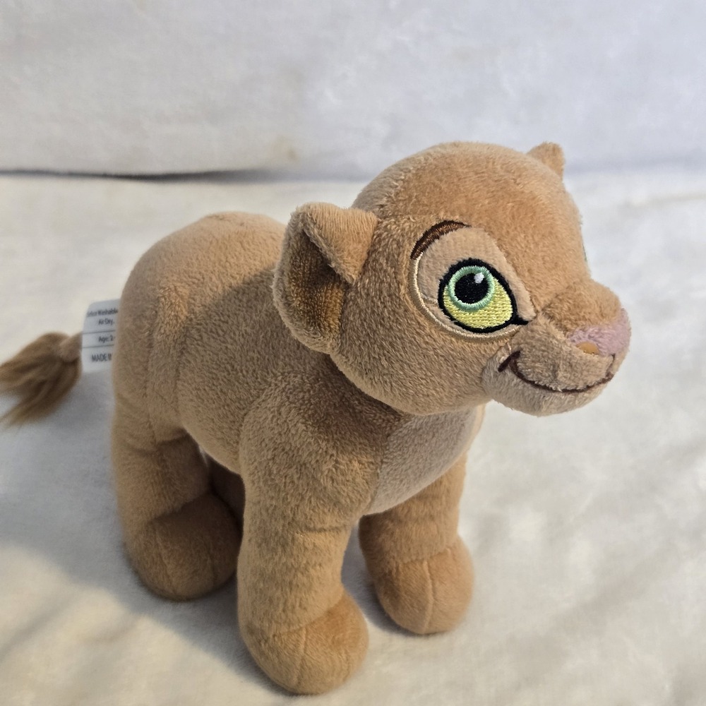 Disney The Lion King Nala Plush 8" Just Play Stuffed Animal Green Eyes Toy